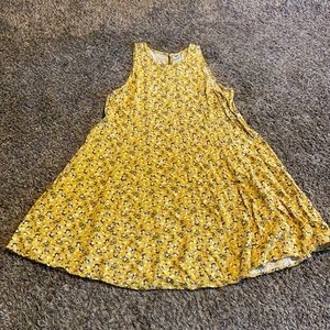 Small yellow floral old navy dress